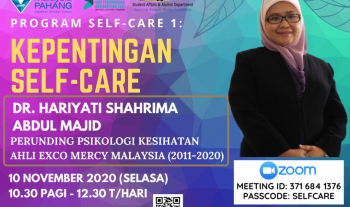 Program Self Care 1: Kepentingan Self Care